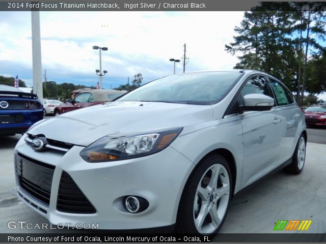 2014 Ford Focus Titanium Hatchback in Ingot Silver