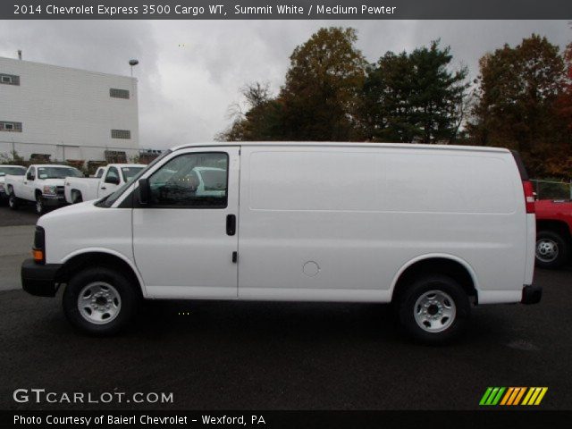 2014 Chevrolet Express 3500 Cargo WT in Summit White