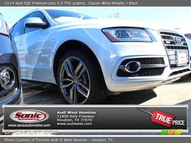 2014 Audi SQ5 Premium plus 3.0 TFSI quattro in Glacier White Metallic