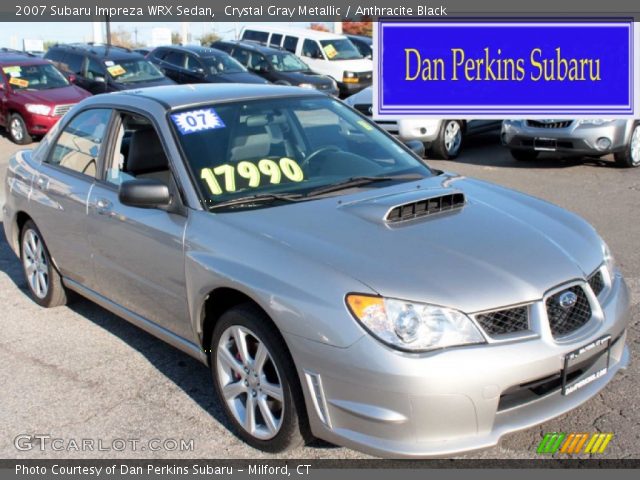 2007 Subaru Impreza WRX Sedan in Crystal Gray Metallic
