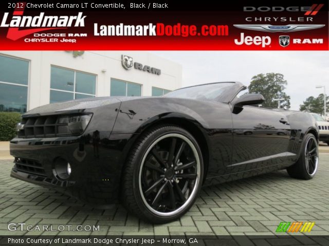 2012 Chevrolet Camaro LT Convertible in Black