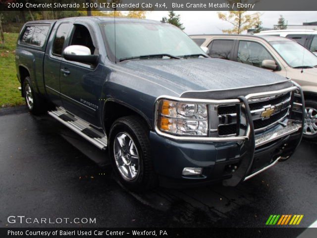 2009 Chevrolet Silverado 1500 LTZ Extended Cab 4x4 in Blue Granite Metallic