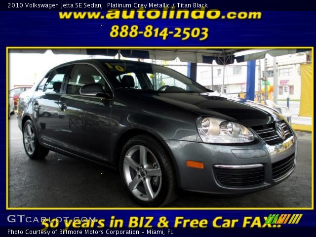 2010 Volkswagen Jetta SE Sedan in Platinum Grey Metallic