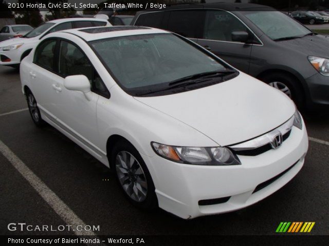 2010 Honda Civic EX-L Sedan in Taffeta White