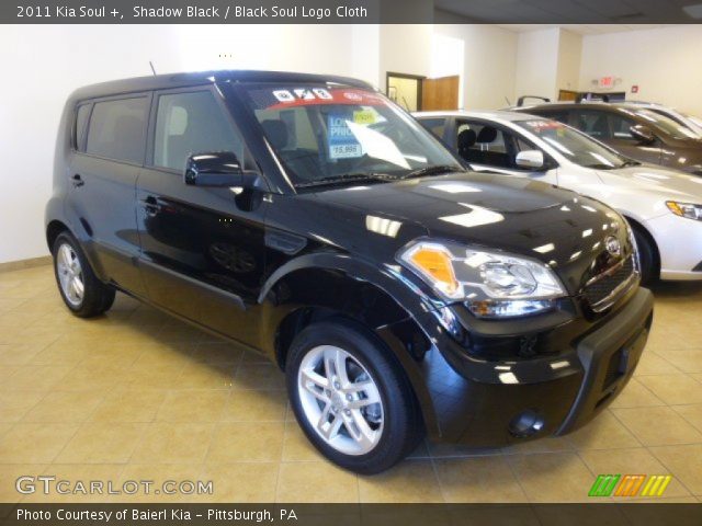 2011 Kia Soul + in Shadow Black