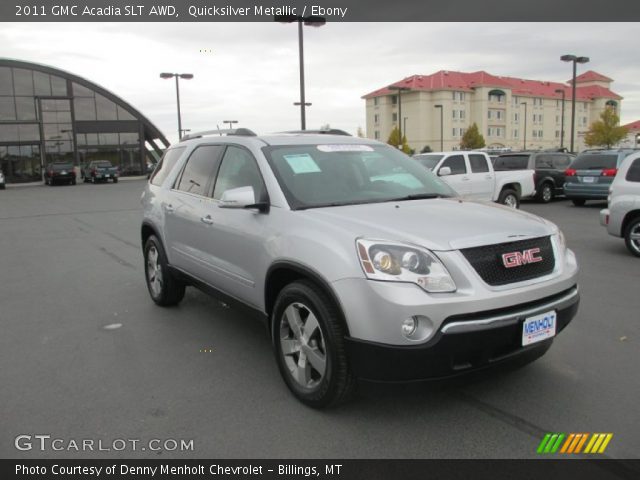 2011 GMC Acadia SLT AWD in Quicksilver Metallic