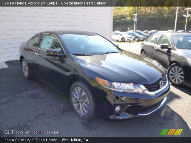 2014 Honda Accord EX Coupe in Crystal Black Pearl