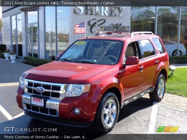 2012 Ford Escape Limited 4WD in Toreador Red Metallic