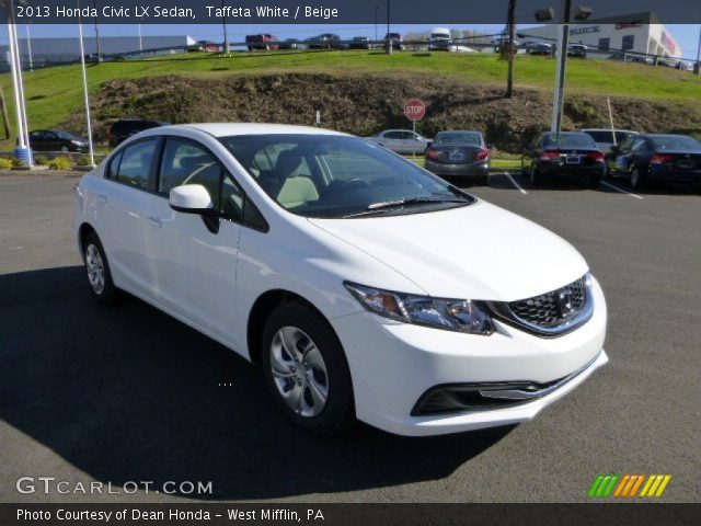 2013 Honda Civic LX Sedan in Taffeta White