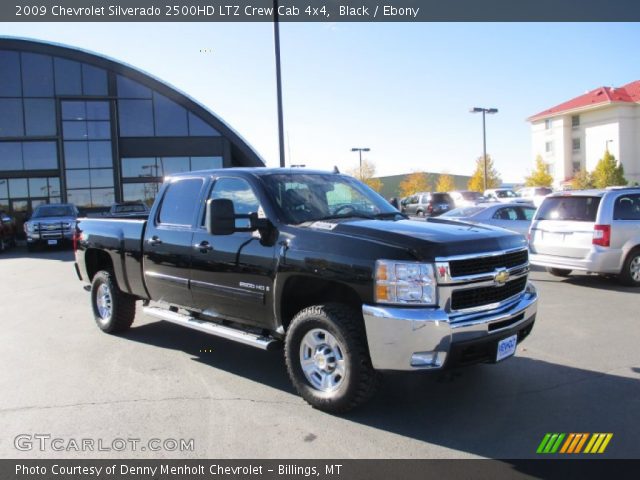2009 Chevrolet Silverado 2500HD LTZ Crew Cab 4x4 in Black