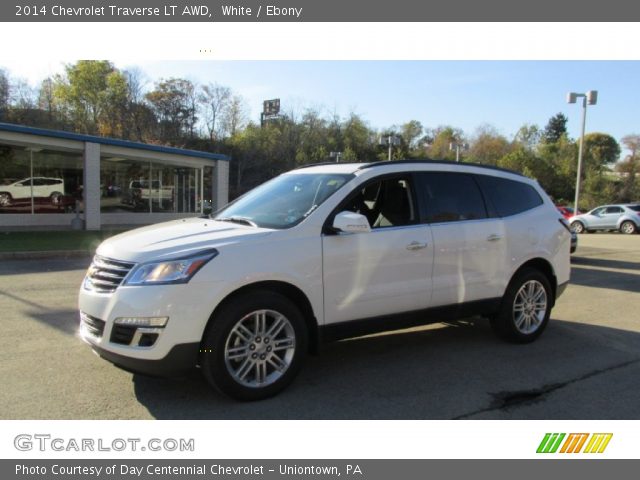 2014 Chevrolet Traverse LT AWD in White