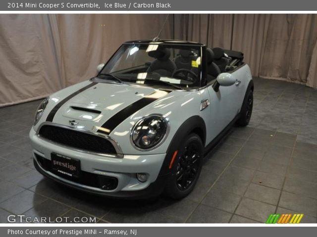 2014 Mini Cooper S Convertible in Ice Blue