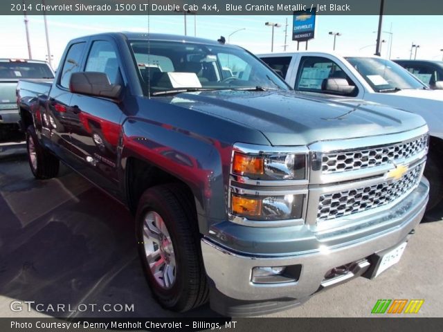2014 Chevrolet Silverado 1500 LT Double Cab 4x4 in Blue Granite Metallic