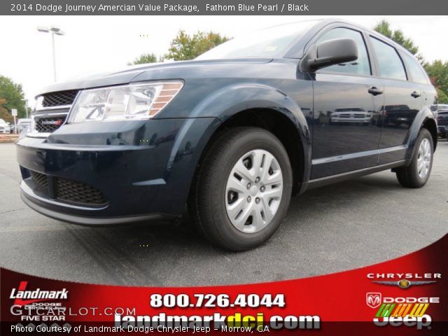 2014 Dodge Journey Amercian Value Package in Fathom Blue Pearl