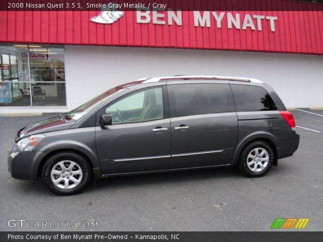 2008 Nissan Quest 3.5 S in Smoke Gray Metallic