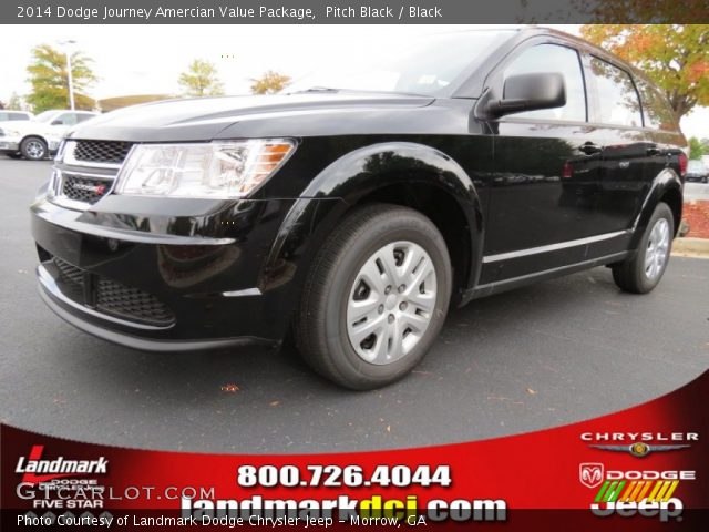 2014 Dodge Journey Amercian Value Package in Pitch Black