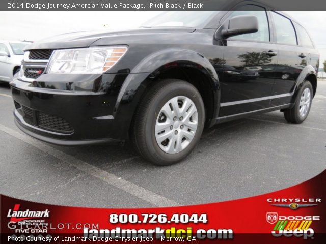 2014 Dodge Journey Amercian Value Package in Pitch Black