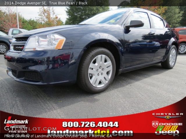 2014 Dodge Avenger SE in True Blue Pearl