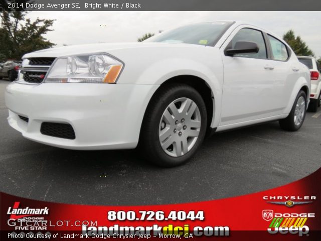 2014 Dodge Avenger SE in Bright White