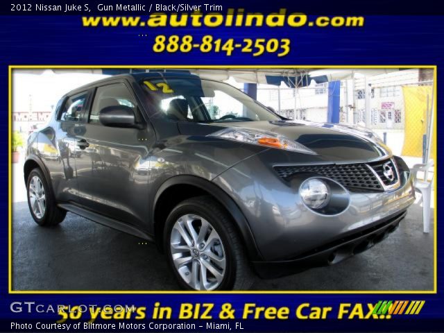2012 Nissan Juke S in Gun Metallic
