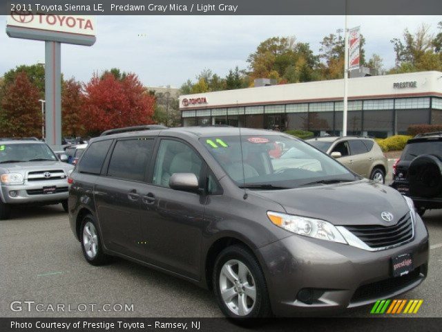 2011 Toyota Sienna LE in Predawn Gray Mica