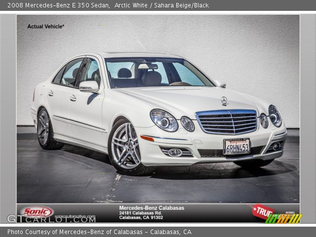 2008 Mercedes-Benz E 350 Sedan in Arctic White
