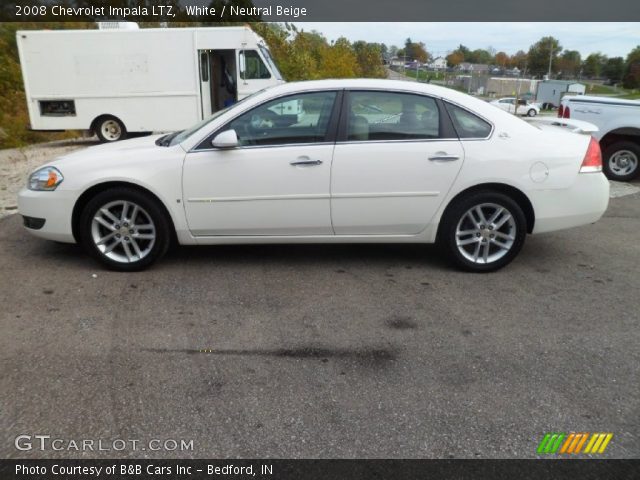 2008 Chevrolet Impala LTZ in White