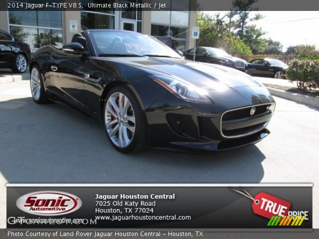 2014 Jaguar F-TYPE V8 S in Ultimate Black Metallic