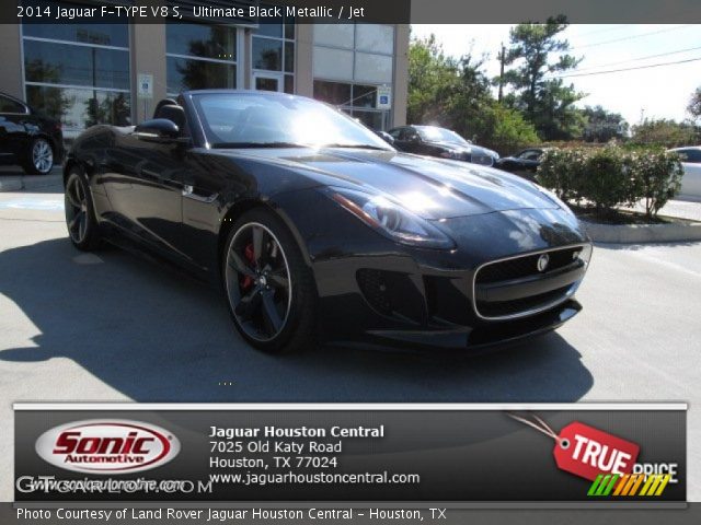2014 Jaguar F-TYPE V8 S in Ultimate Black Metallic