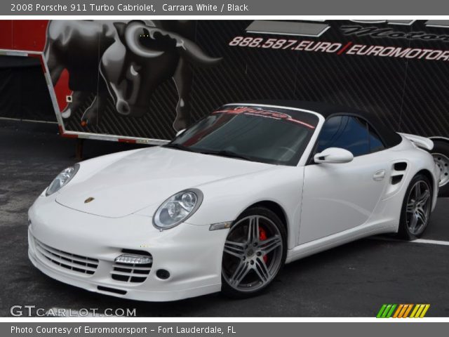 2008 Porsche 911 Turbo Cabriolet in Carrara White