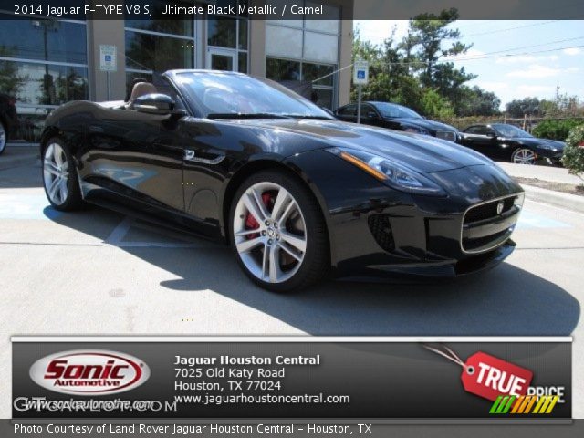 2014 Jaguar F-TYPE V8 S in Ultimate Black Metallic