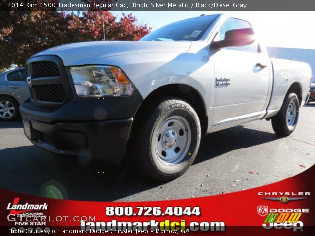 2014 Ram 1500 Tradesman Regular Cab in Bright Silver Metallic