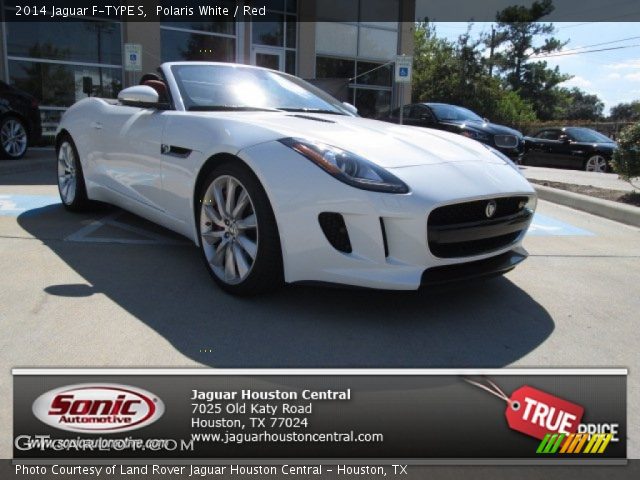 2014 Jaguar F-TYPE S in Polaris White
