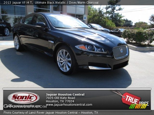 2013 Jaguar XF I4 T in Ultimate Black Metallic