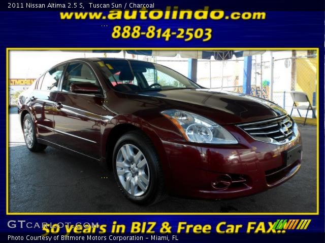 2011 Nissan Altima 2.5 S in Tuscan Sun