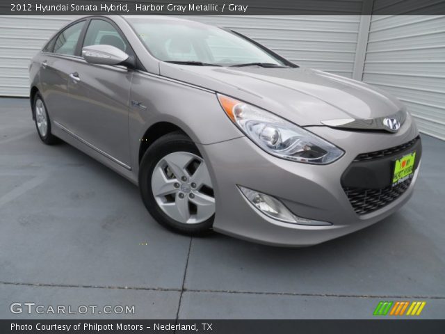 2012 Hyundai Sonata Hybrid in Harbor Gray Metallic