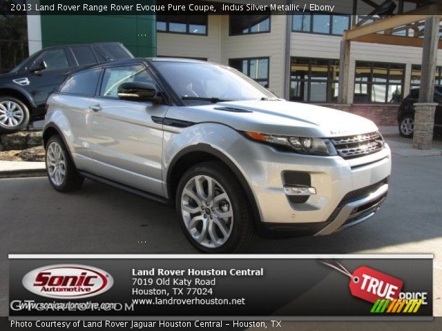 2013 Land Rover Range Rover Evoque Pure Coupe in Indus Silver Metallic