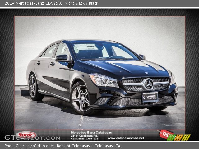 2014 Mercedes-Benz CLA 250 in Night Black