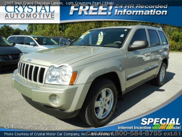 2007 Jeep Grand Cherokee Laredo in Light Graystone Pearl