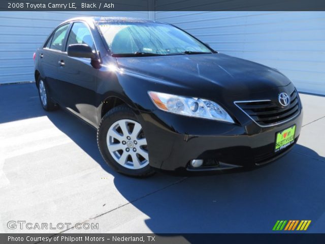 2008 Toyota Camry LE in Black