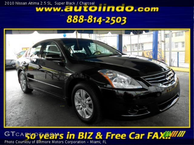 2010 Nissan Altima 2.5 SL in Super Black