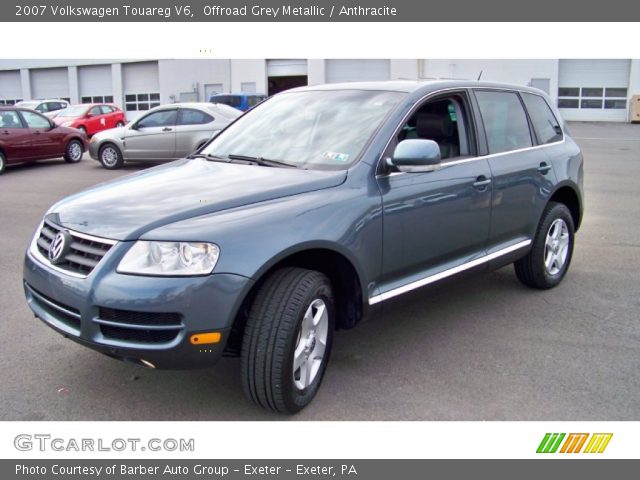 2007 Volkswagen Touareg V6 in Offroad Grey Metallic