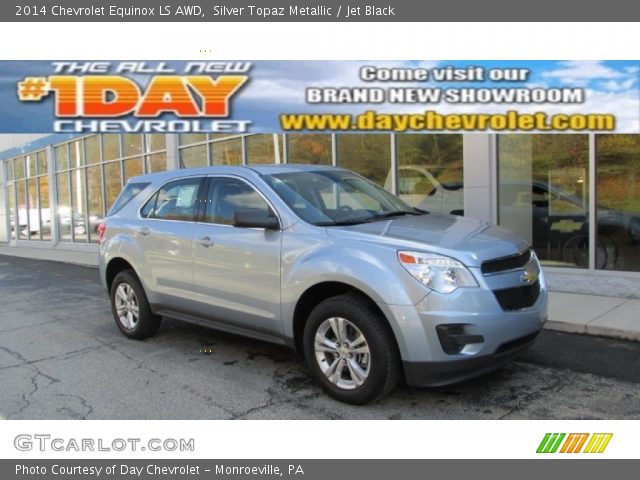 2014 Chevrolet Equinox LS AWD in Silver Topaz Metallic