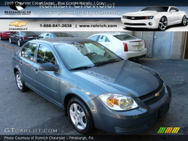 2005 Chevrolet Cobalt Sedan in Blue Granite Metallic