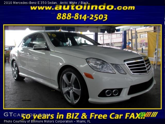 2010 Mercedes-Benz E 350 Sedan in Arctic White