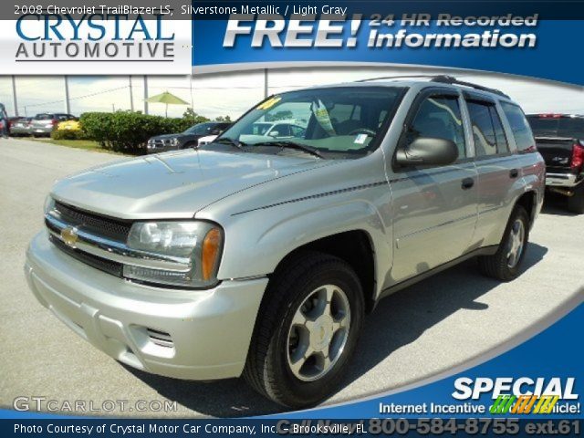 2008 Chevrolet TrailBlazer LS in Silverstone Metallic