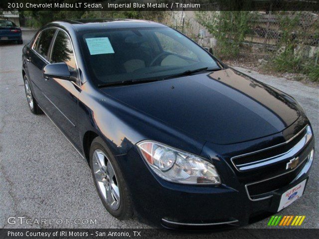 2010 Chevrolet Malibu LT Sedan in Imperial Blue Metallic