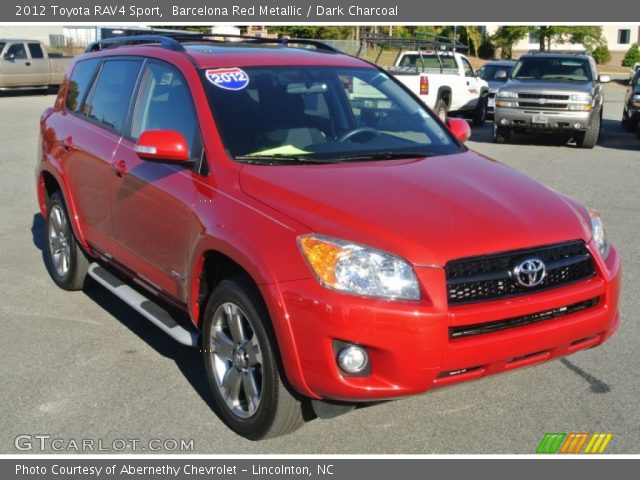 2012 Toyota RAV4 Sport in Barcelona Red Metallic