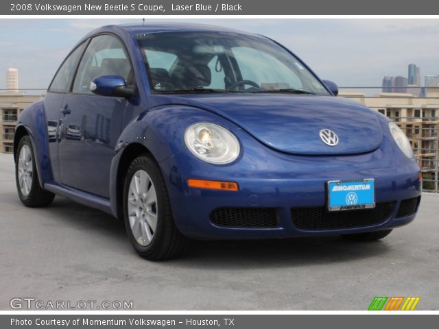 2008 Volkswagen New Beetle S Coupe in Laser Blue