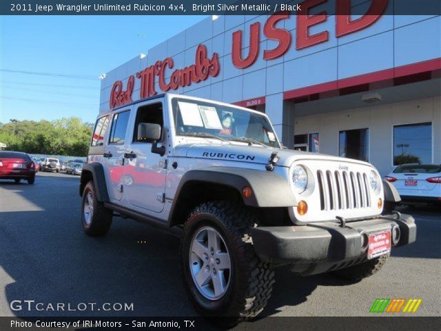 2011 Jeep Wrangler Unlimited Rubicon 4x4 in Bright Silver Metallic